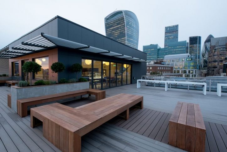 Composite Decking for Office